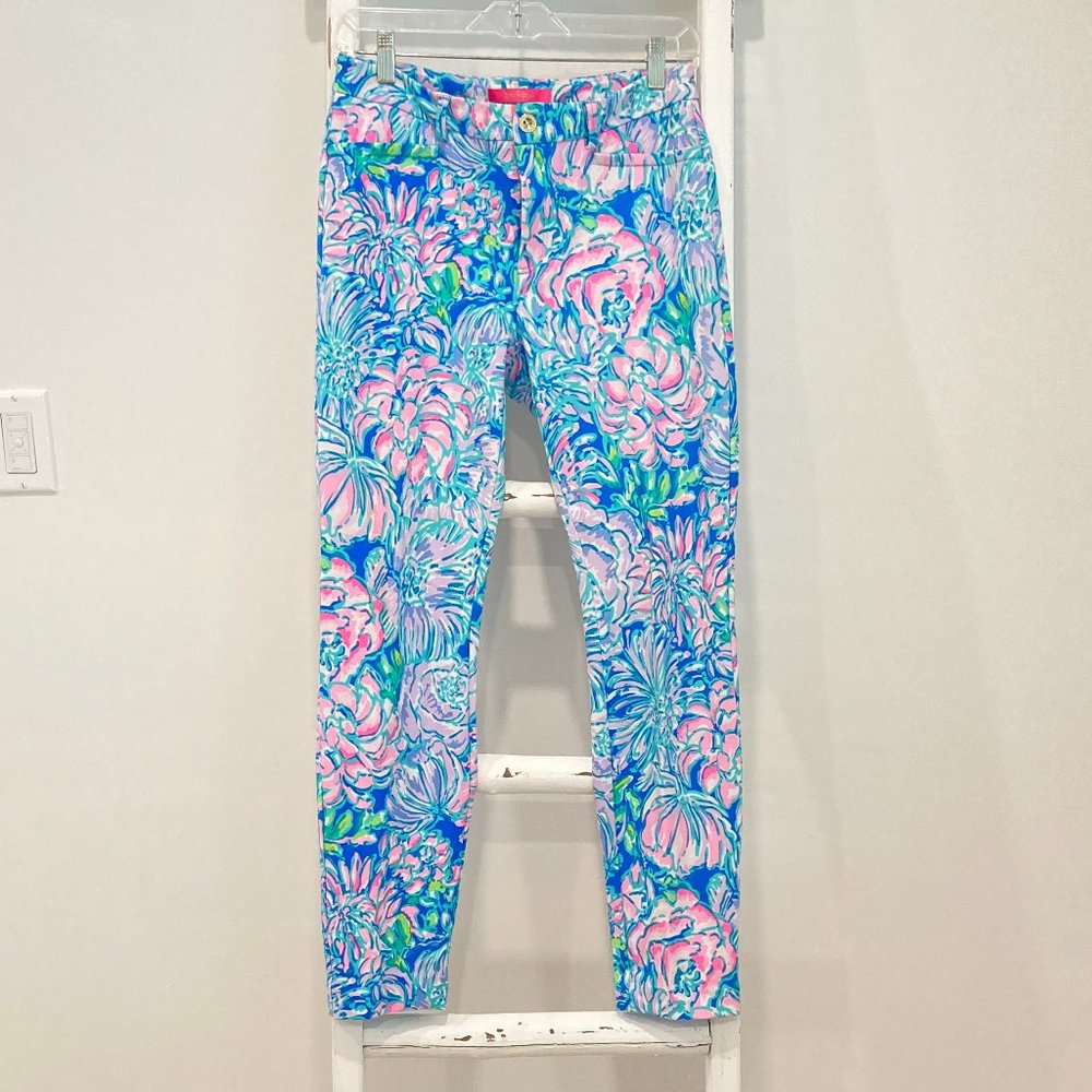 Lilly Pulitzer In Full Bloom Kelly Knit Pant (NWOT)